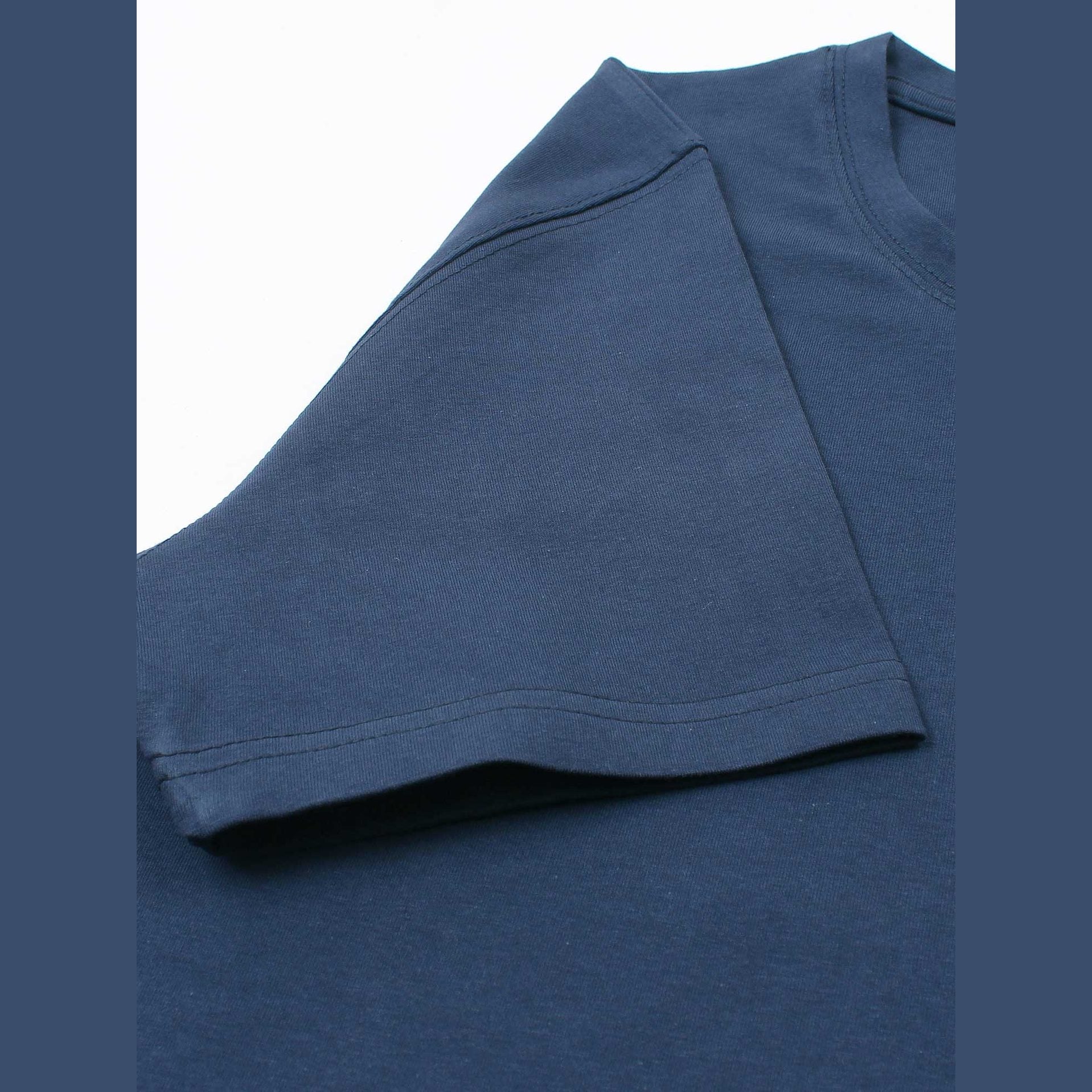 T-Shirt Alo - Coton - Bleu Marine