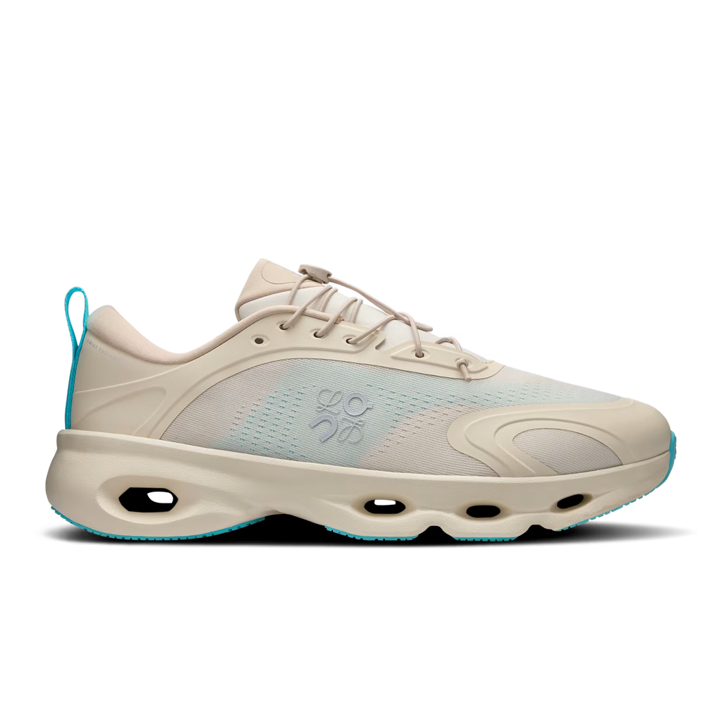 On Running Cloudsolo - LOEWE - Beige / Turquoise