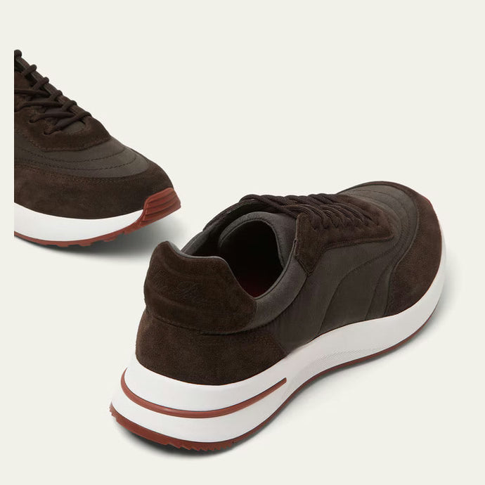 Espadrilles Loro Piana - Week End Walk Microfibre Storm System - Marron Foncé