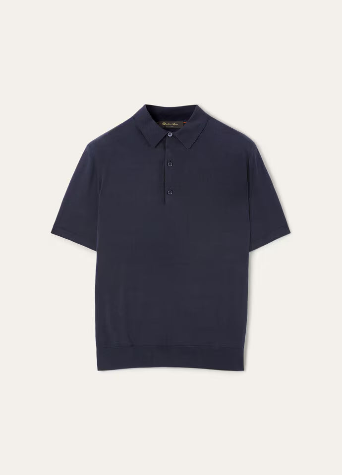 Polo Loro Piana - Ice Wish - Bleu Marine