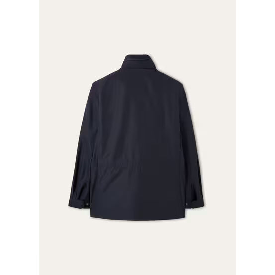 Jacket Loro Piana - Militaire Traveller - Bleu Marine