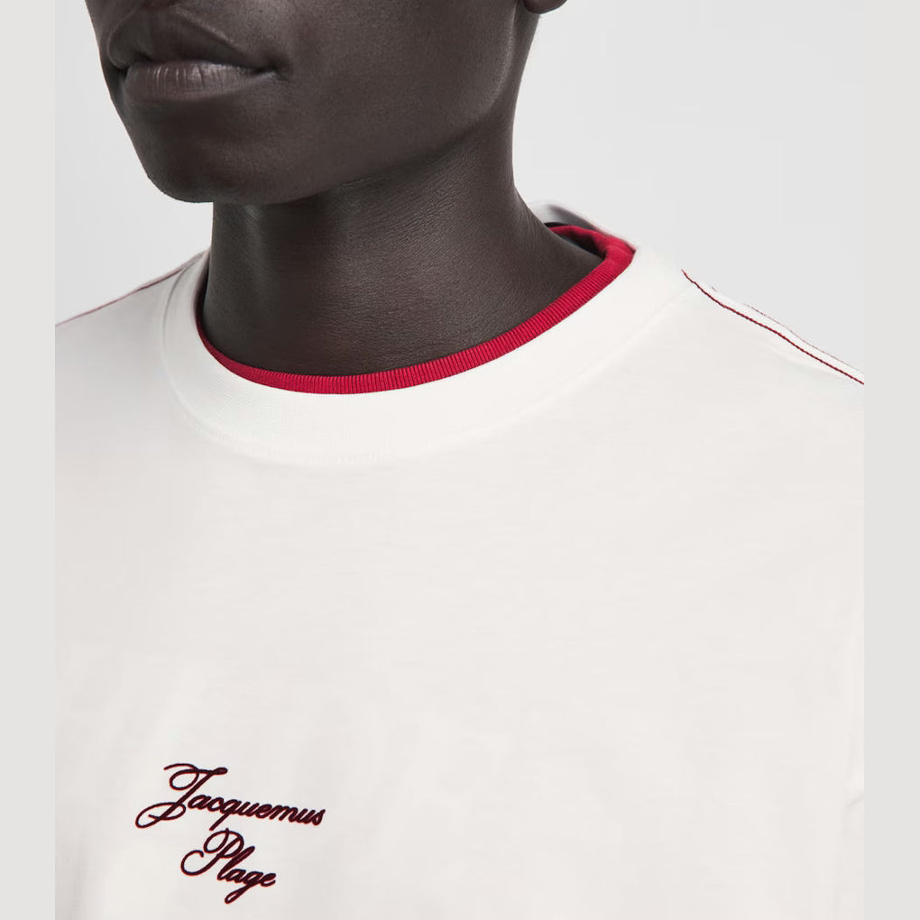 T-Shirt Jacquemus - Plage - Blanc