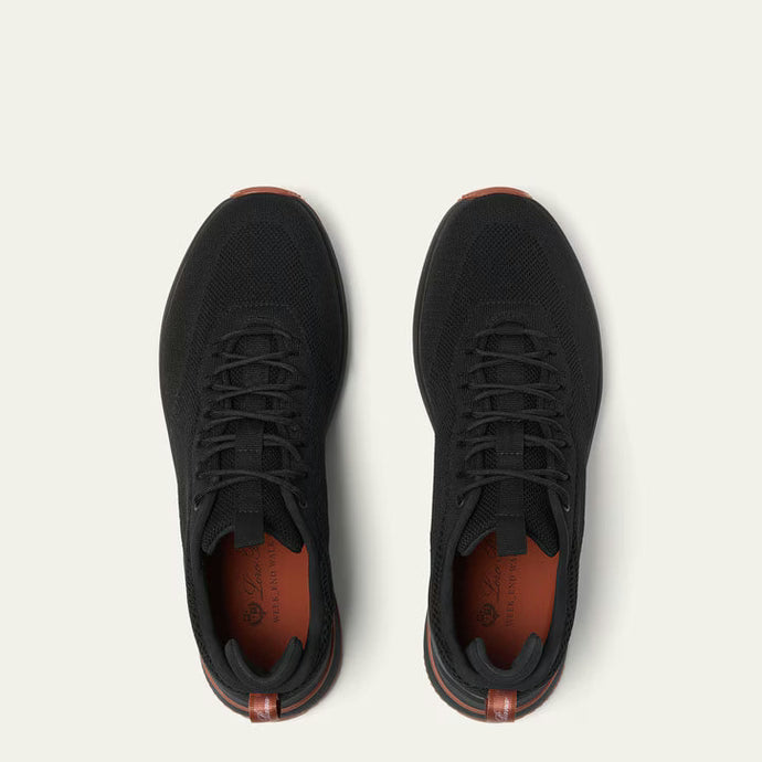 Espadrilles Loro Piana - Week End Walk Microfibre - Noir
