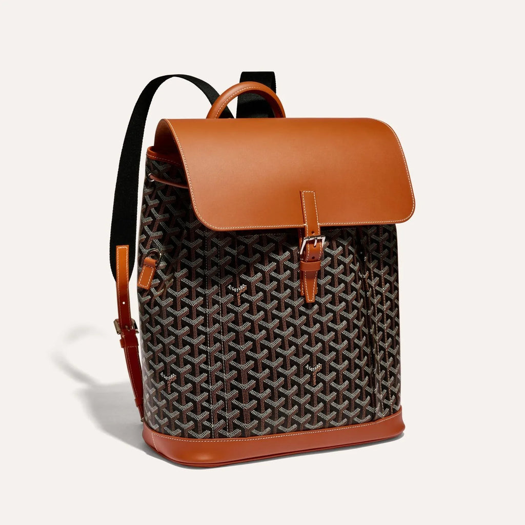 Sac Dos Goyard Alpin Noir Naturel GentMaster sac-dos-goyard-alpin-noir-naturel-gentmaster