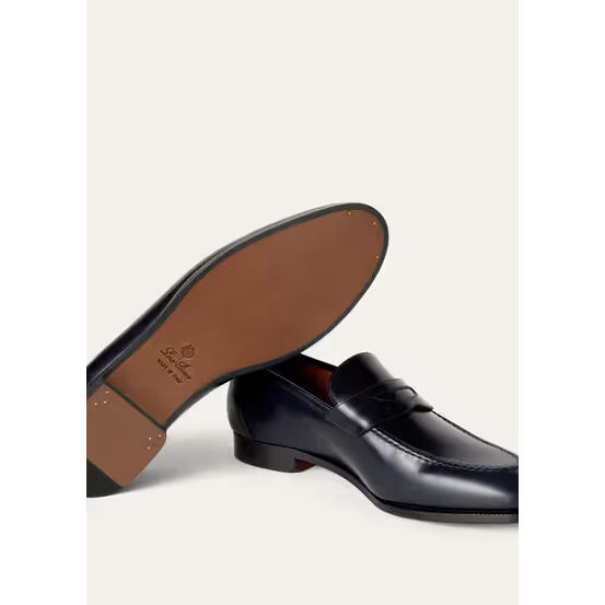 Mocassin Loro Pina - Sergio - Bleu Marine