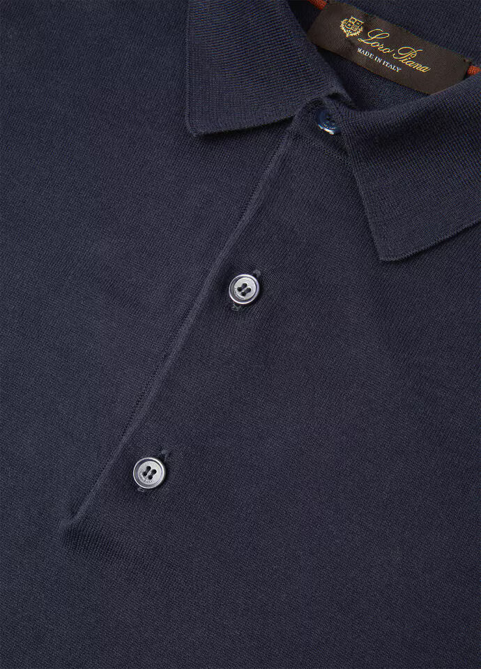 Polo Loro Piana - Ice Wish - Bleu Marine
