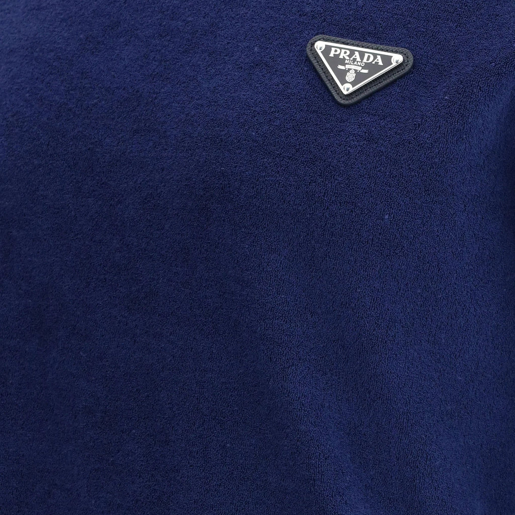 T-Shirt Prada - Coton - Bleu