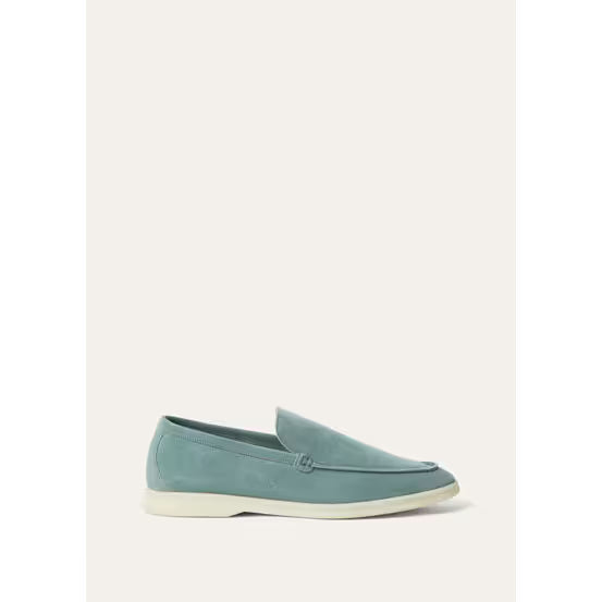 Mocassin Loro piana - Summer Walk Loafer - Bleu Ciel
