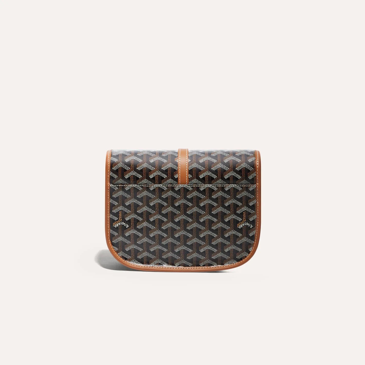 Sacoche Goyard - Belvédère PM - Noir & Naturel