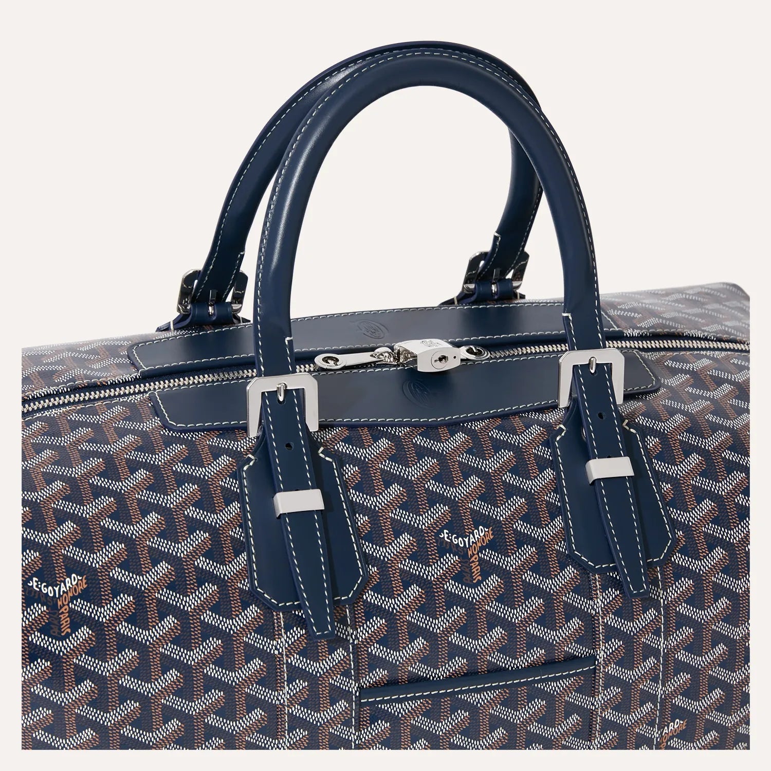 Sac de voyage Goyard - Bowling 45 - Bleu Marine