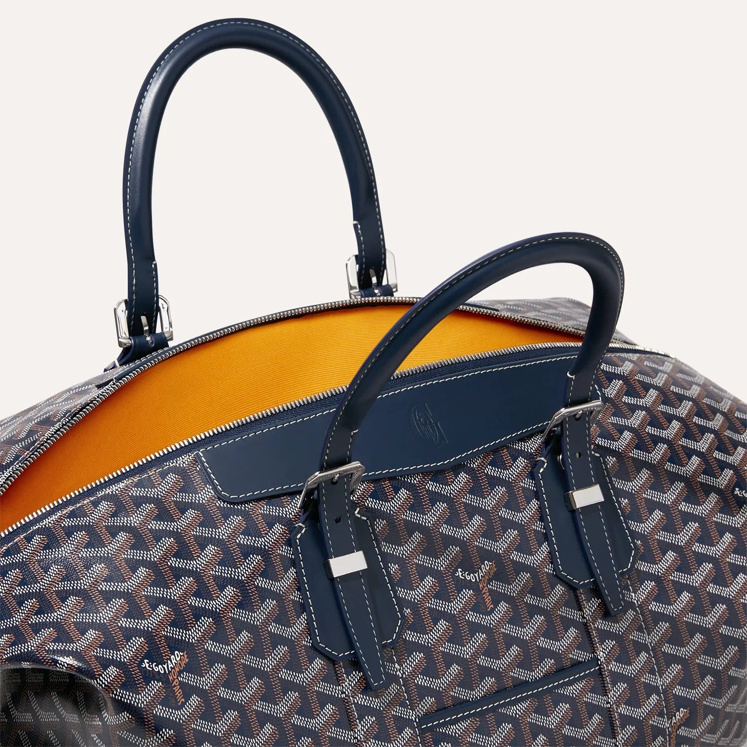 Sac de voyage Goyard - Bowling 45 - Bleu Marine
