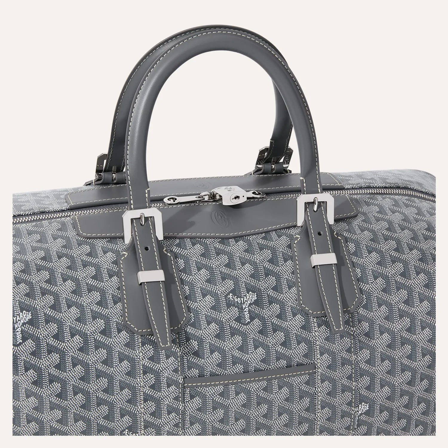Sac de voyage Goyard - Bowling 45 - Gris