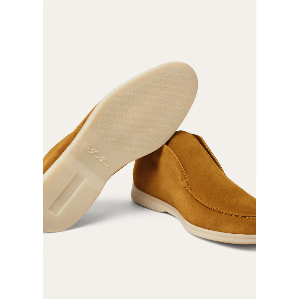 Bottillons Loro Piana - Open Walk - Moutarde