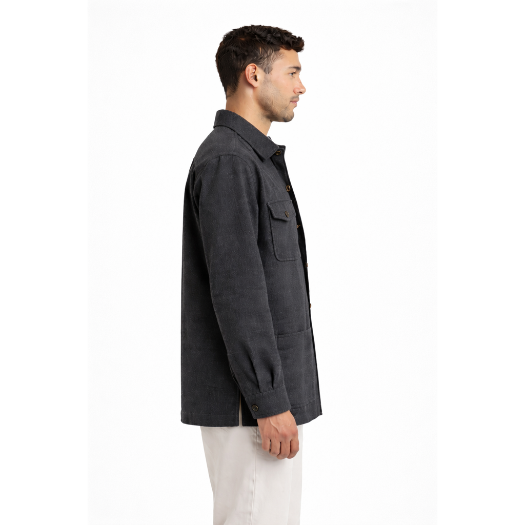 Caban Loro Piana - Cachemire - Gris