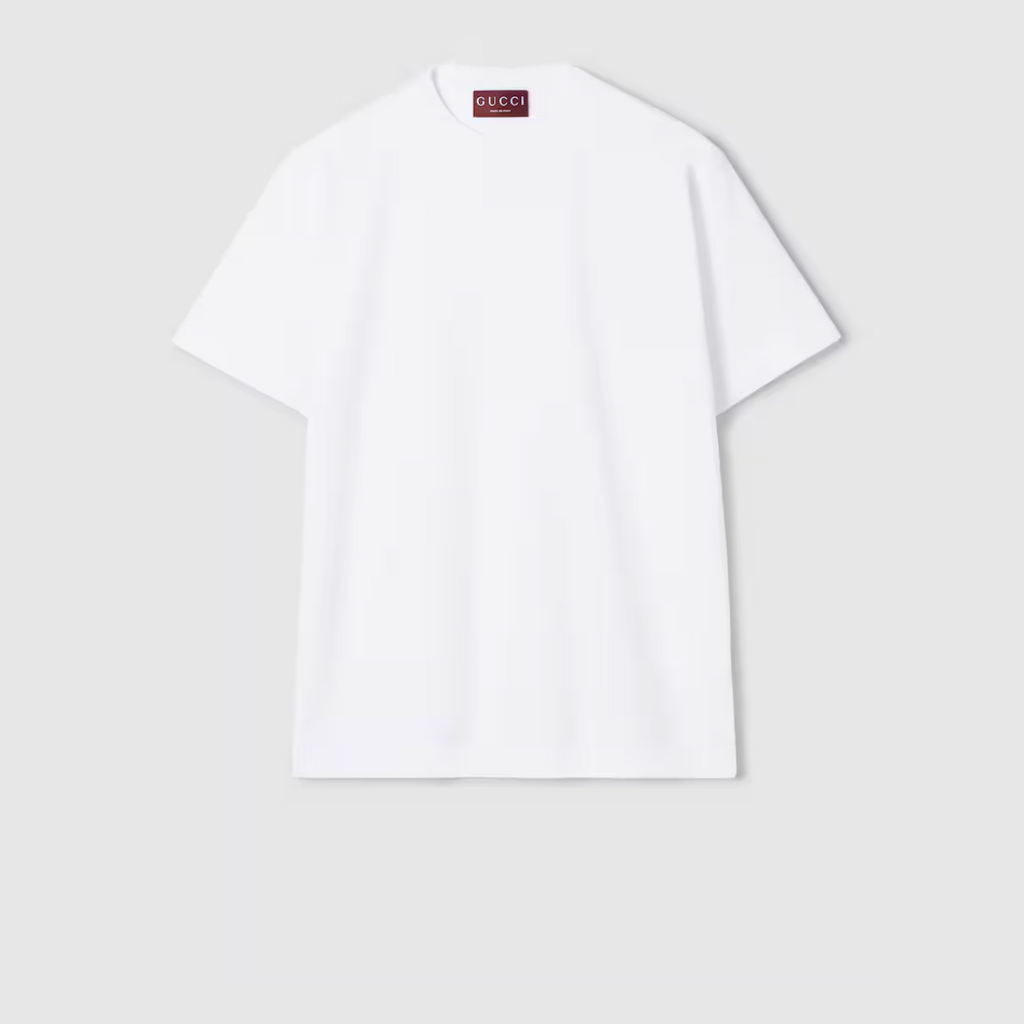 T-Shirt Gucci - Jersey de coton avec broderie