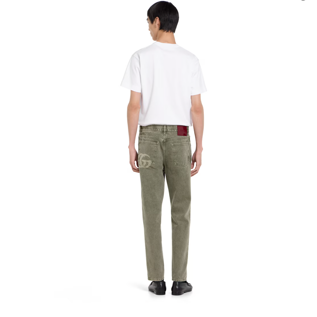 T-Shirt Gucci - Jersey de coton avec broderie