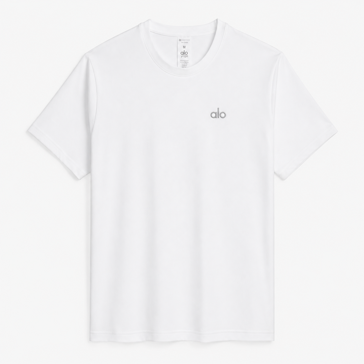 T-Shirt Alo - Coton - Blanc