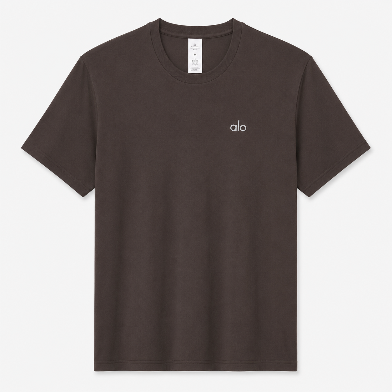 T-Shirt Alo - Coton - Marron