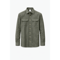 Chemise Berluti en Coton Texturé – Vert Olive