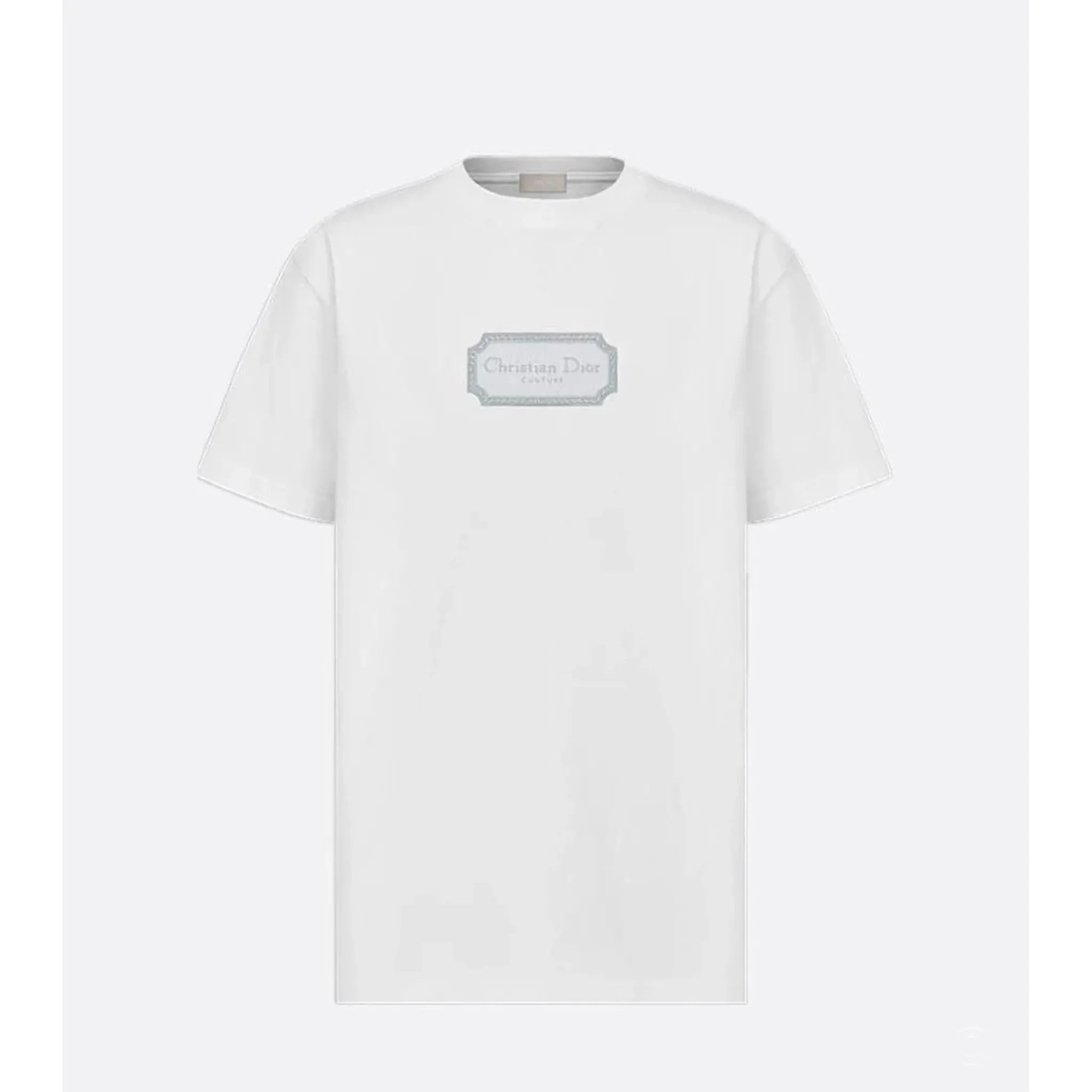 T-Shirt Christian Dior - Couture - Coupe Relax -  Blanc