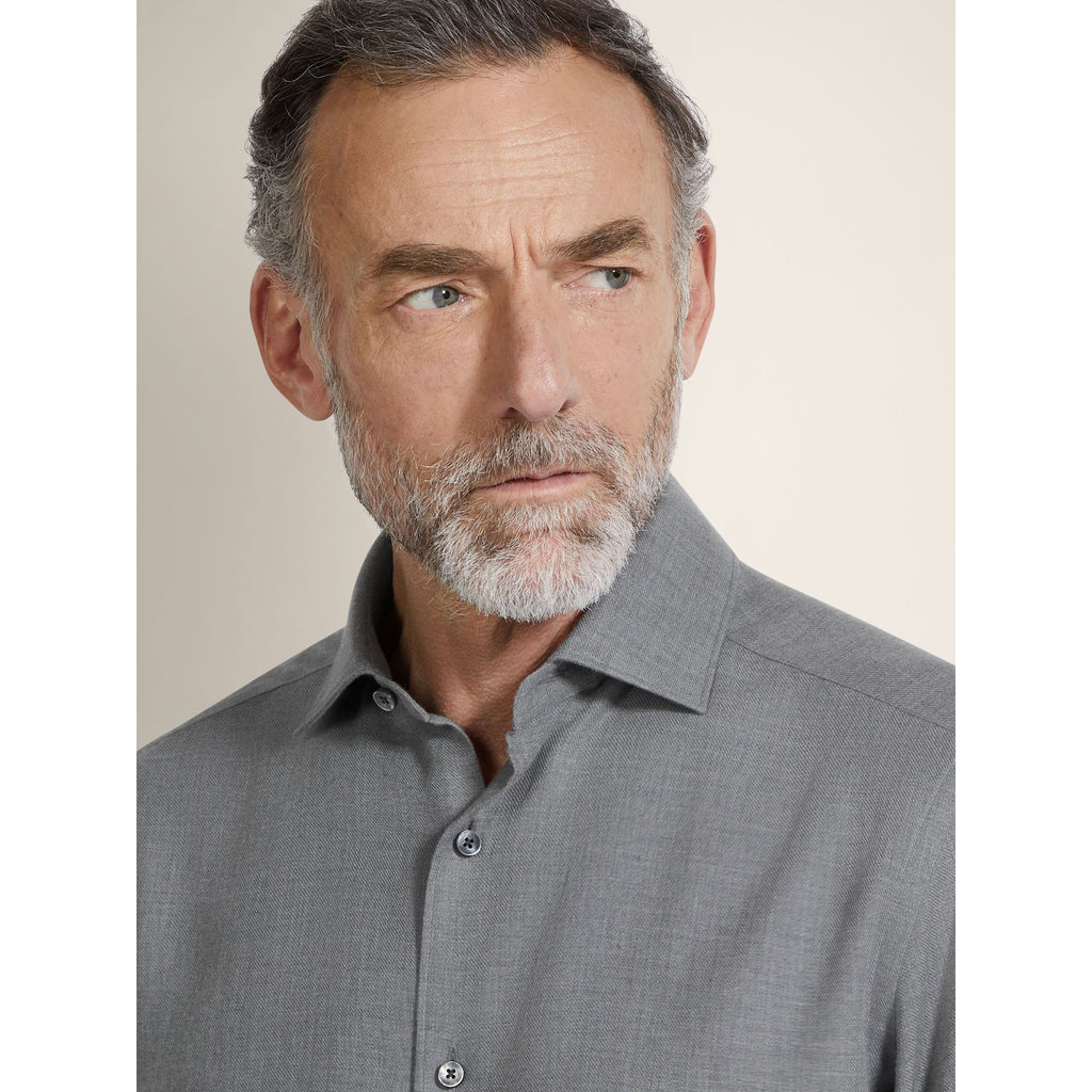 Chemise Zegna - Coton - Gris