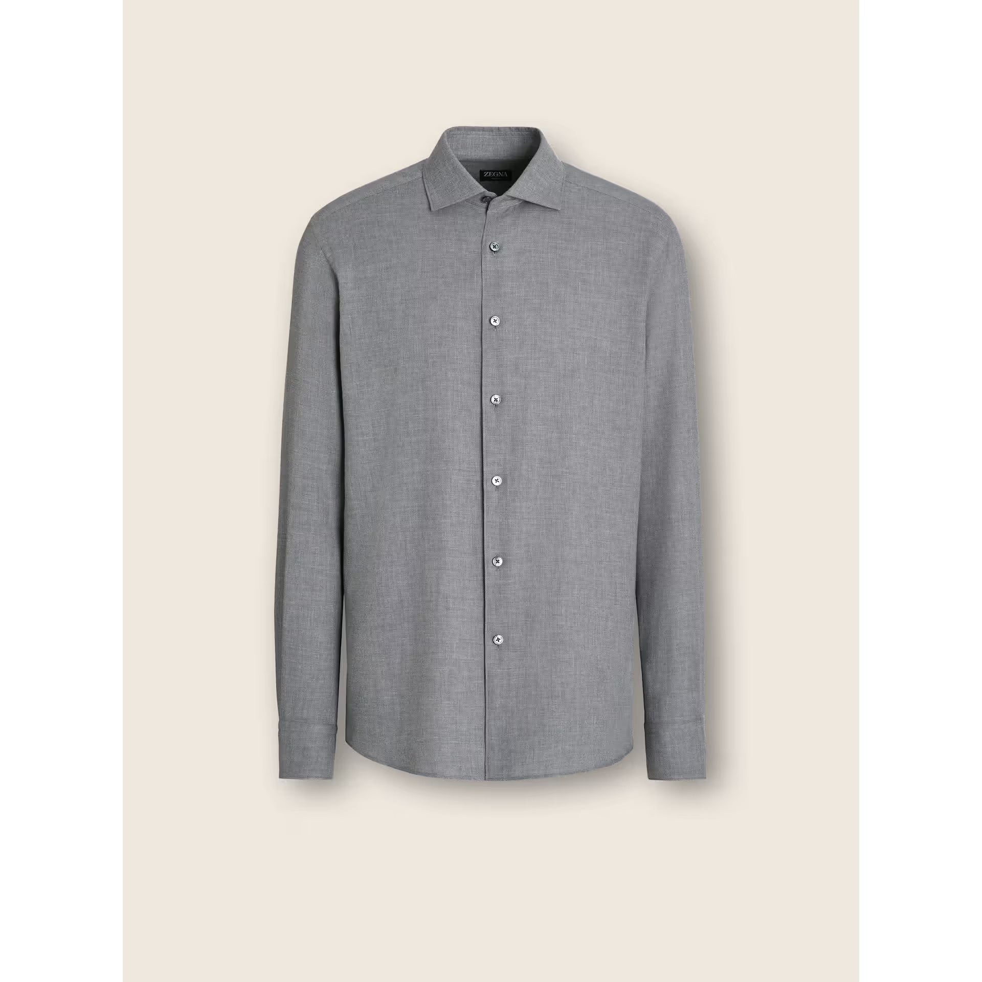Chemise Zegna - Coton - Gris