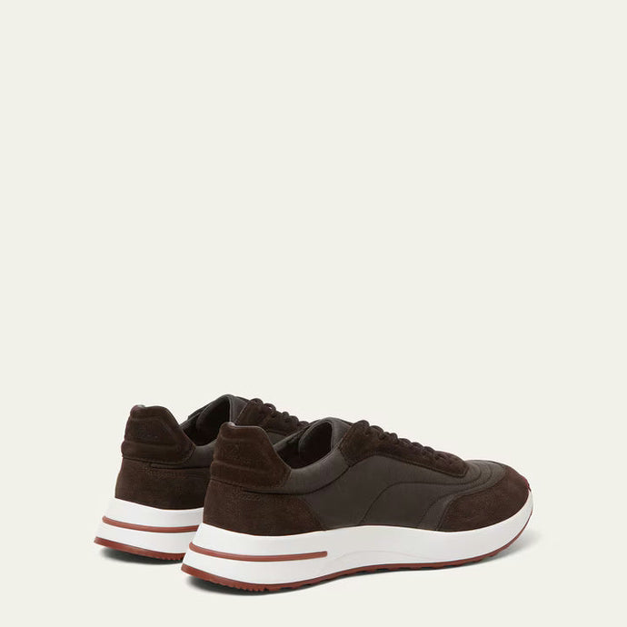 Espadrilles Loro Piana - Week End Walk Microfibre Storm System - Marron Foncé