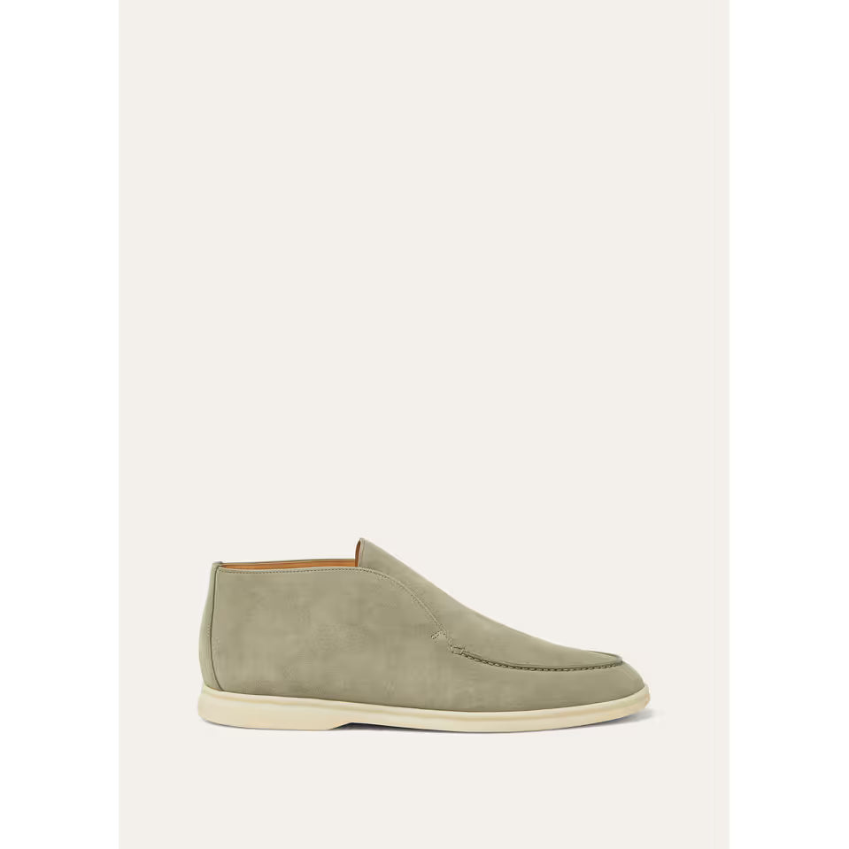 Bottillons Loro Piana - Open Walk - Gris Armée