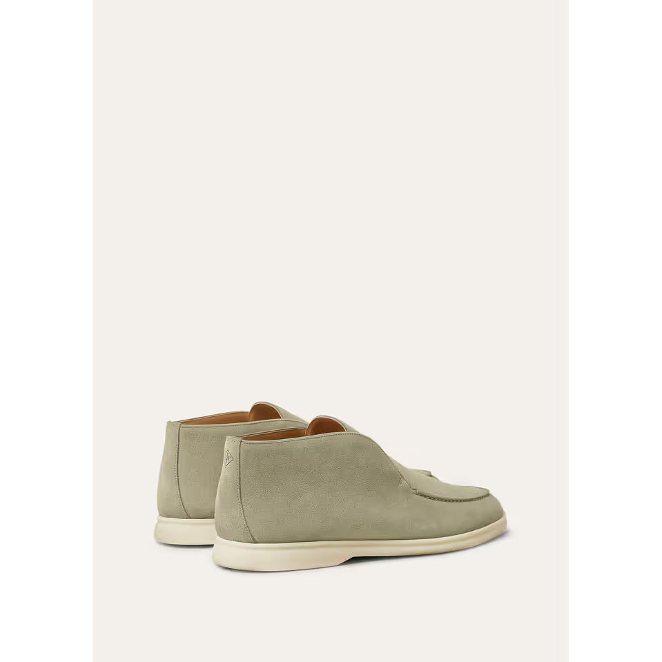 Bottillons Loro Piana - Open Walk - Gris Armée