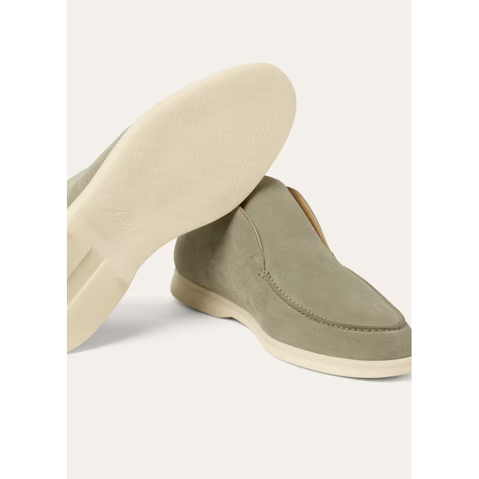 Bottillons Loro Piana - Open Walk - Gris Armée