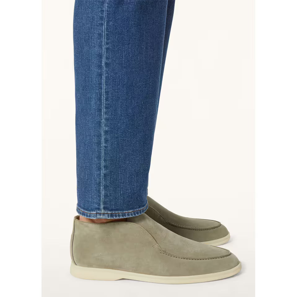 Bottillons Loro Piana - Open Walk - Gris Armée