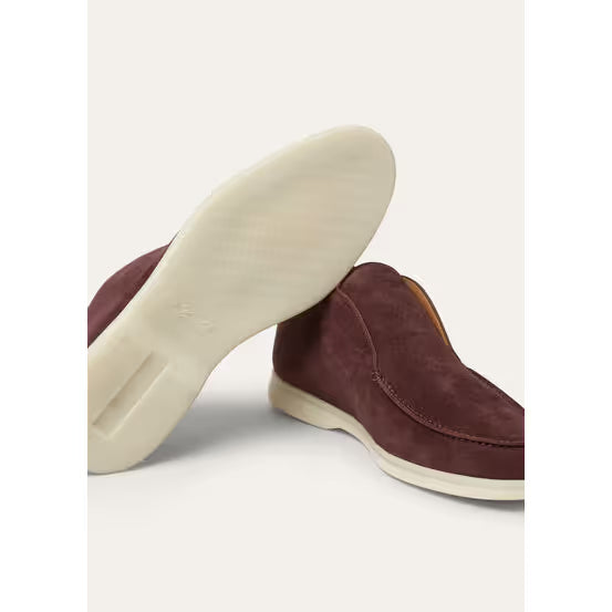 Bottillons Loro Piana - Open Walk - Marron foncé