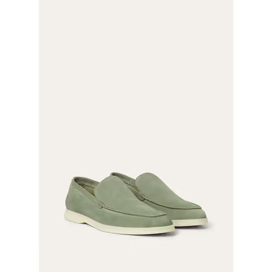 Mocassin Loro piana - Summer Walk Loafer - Vert