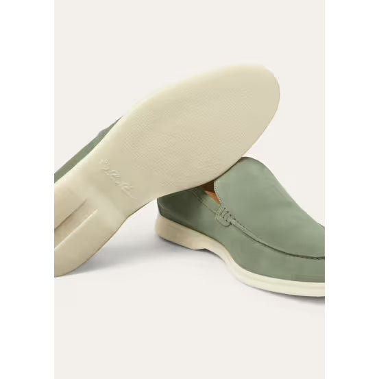 Mocassin Loro piana - Summer Walk Loafer - Vert
