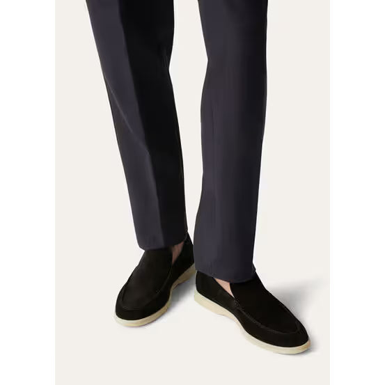 Mocassin Loro piana - Summer Walk Loafer - Noire