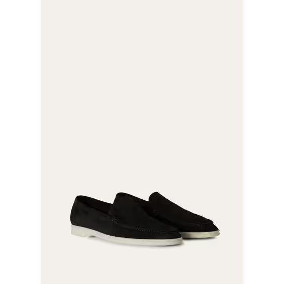 Mocassin Loro piana - Summer Walk Loafer - Noire
