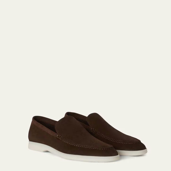 Mocassins Loro piana - Summer Walk Loafer - Chocolate