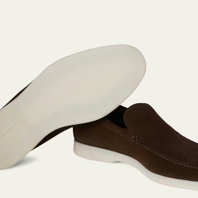 Mocassins Loro piana - Summer Walk Loafer - Chocolate