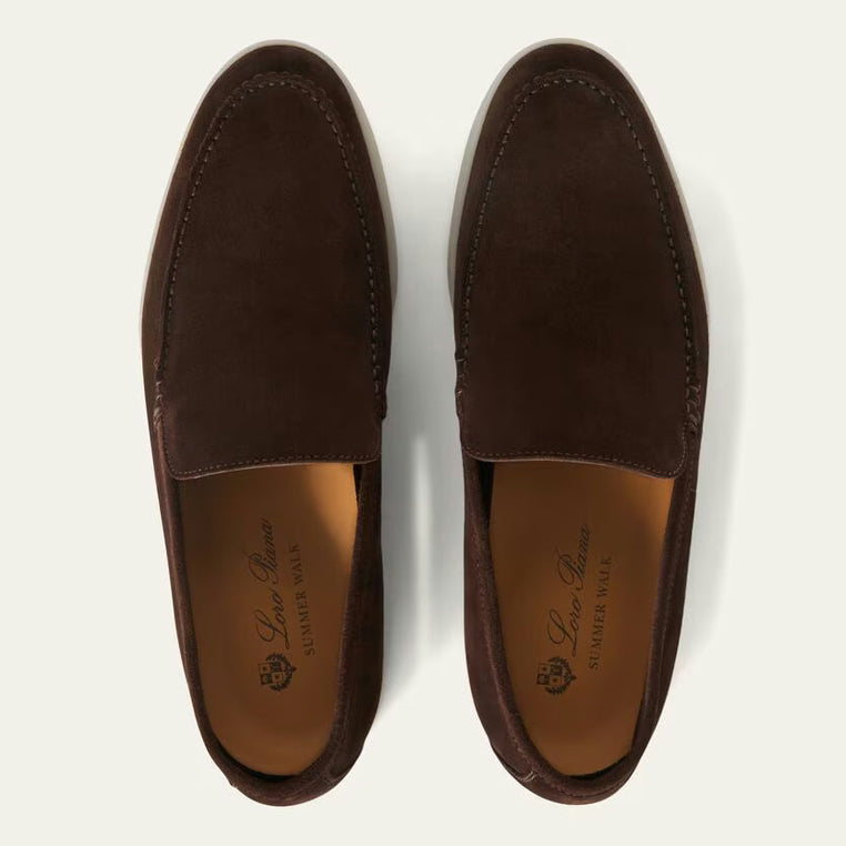 Mocassins Loro piana - Summer Walk Loafer - Chocolate
