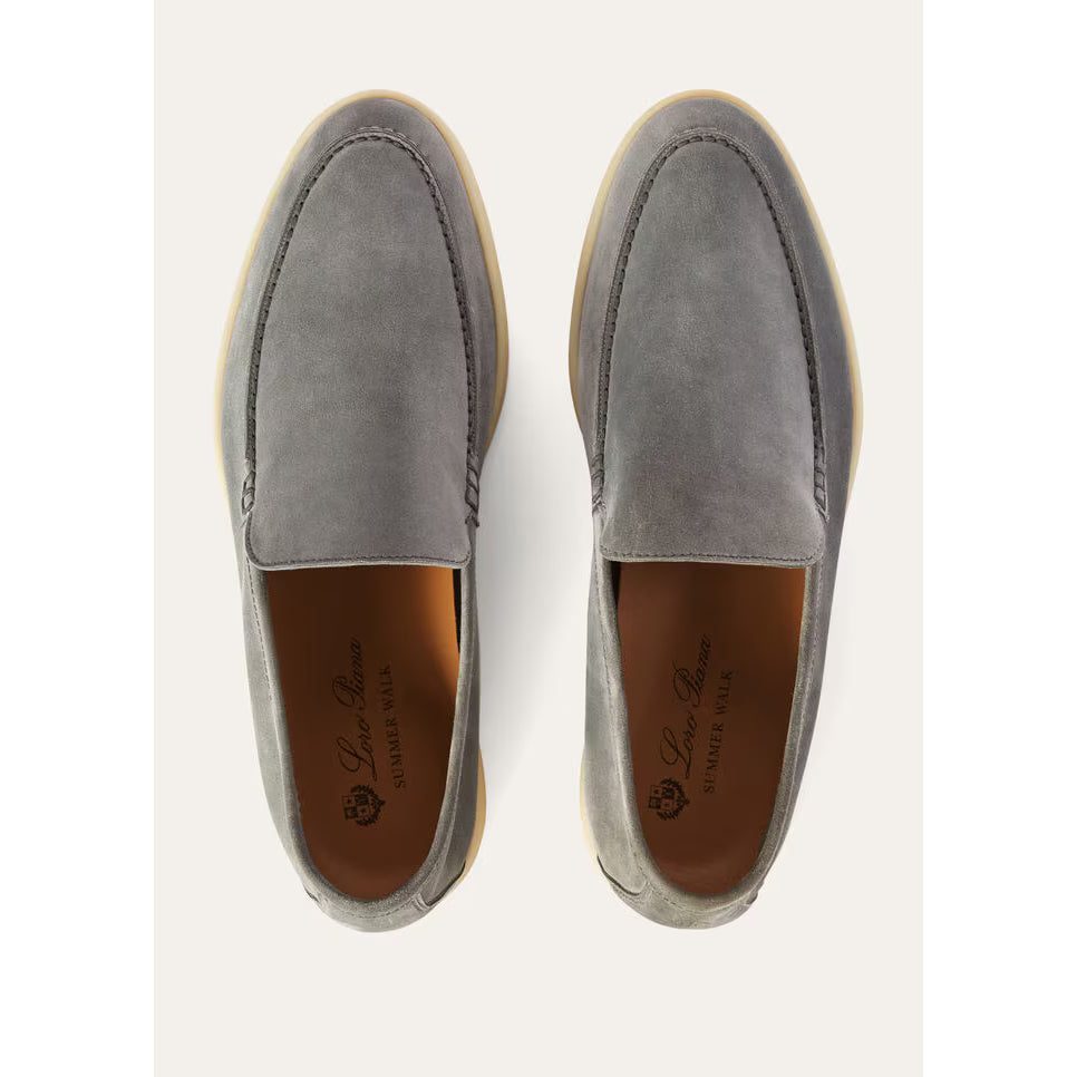 Mocassins Loro piana - Summer Walk Loafer - Gris