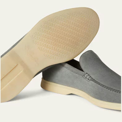 Mocassins Loro piana - Summer Walk Loafer - Gris