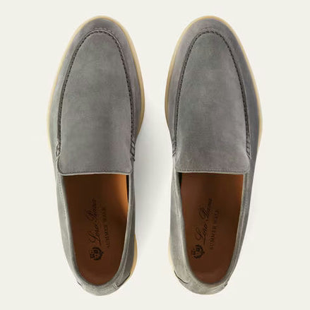 Mocassins Loro piana - Summer Walk Loafer - Gris
