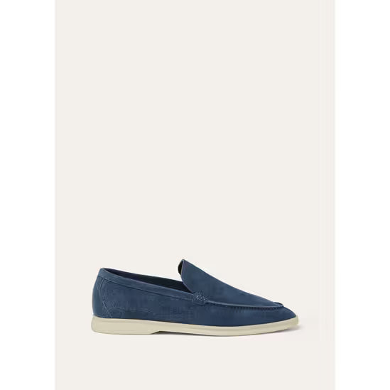 Mocassin Loro piana - Summer Walk Loafer - Bleu Marine
