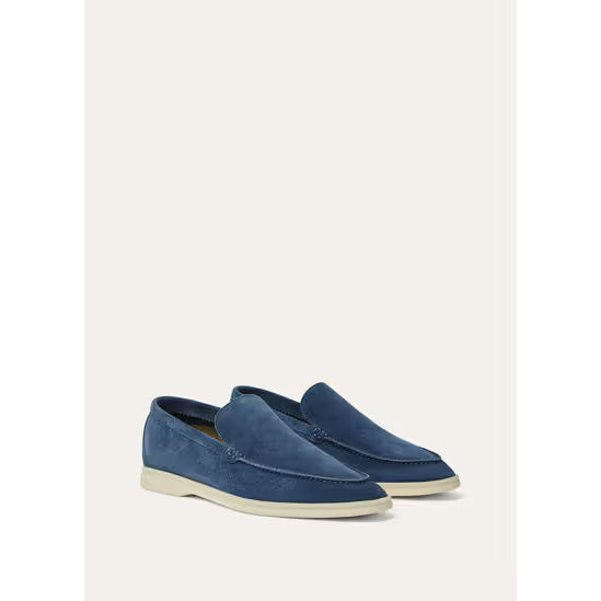 Mocassin Loro piana - Summer Walk Loafer - Bleu Marine