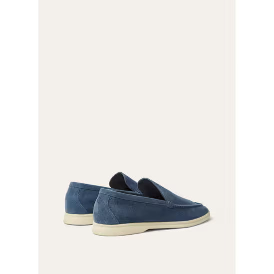 Mocassin Loro piana - Summer Walk Loafer - Bleu Marine