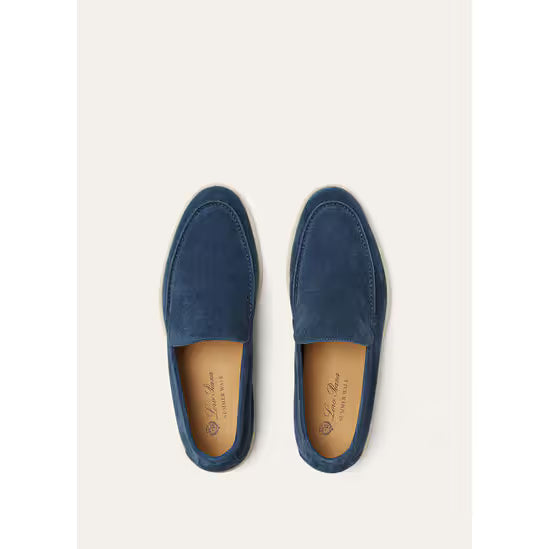 Mocassin Loro piana - Summer Walk Loafer - Bleu Marine