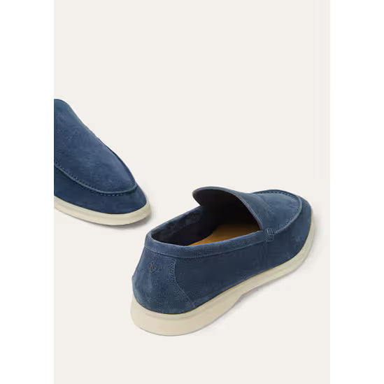 Mocassin Loro piana - Summer Walk Loafer - Bleu Marine