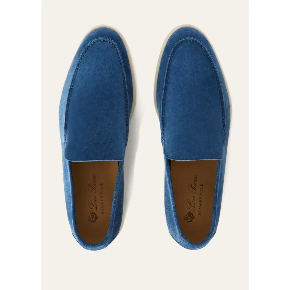 Mocassin Loro piana - Summer Walk Loafer - Bleu