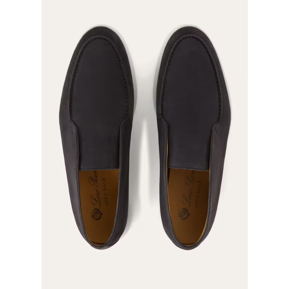 Bottillons Loro Piana - Open Walk - Noir