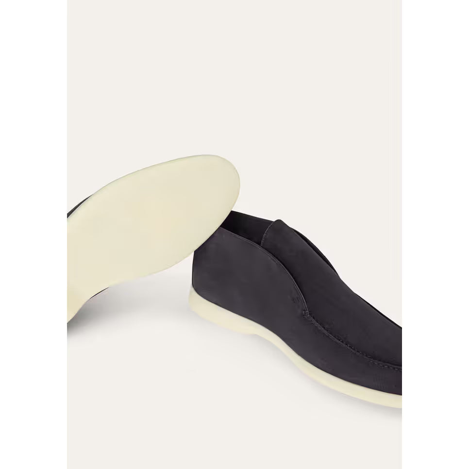 Bottillons Loro Piana - Open Walk - Bleu Marine